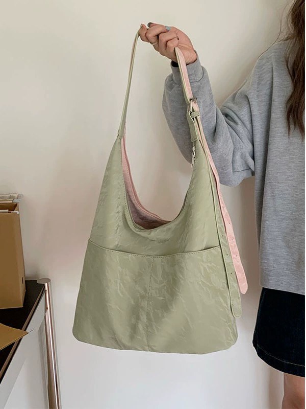 PU Leather Shoulder Bag for wholesale OEM — YANYAN Bags Guangzhou handbag factory