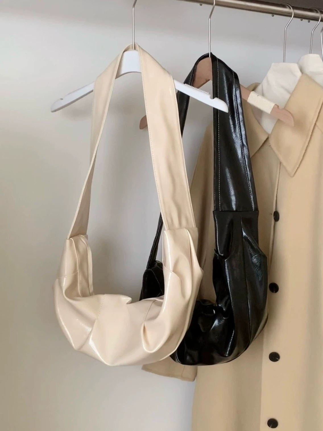 PU Leather Shoulder Bag for wholesale OEM — YANYAN Bags Guangzhou handbag factory