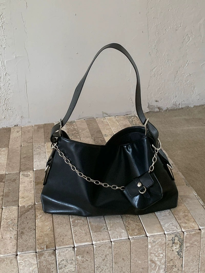 PU Leather Shoulder Bag for wholesale OEM — YANYAN Bags Guangzhou handbag factory