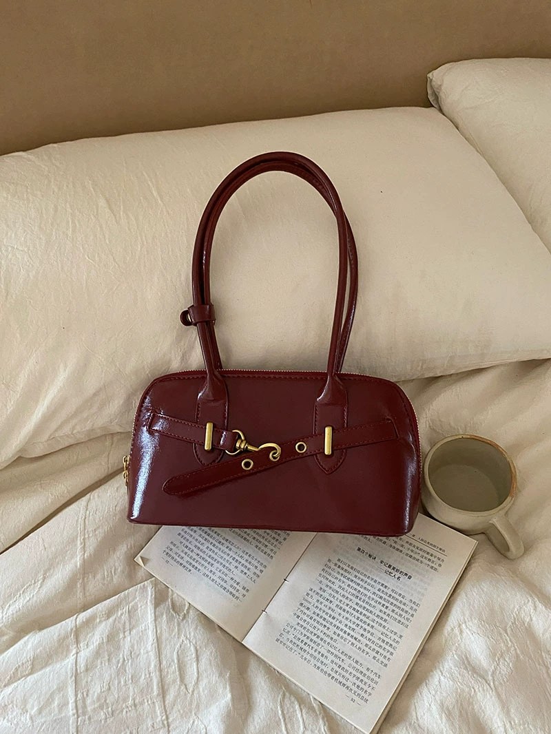 PU Leather Shoulder Bag for wholesale OEM — YANYAN Bags Guangzhou handbag factory