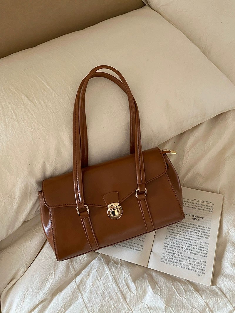 PU Leather Shoulder Bag for wholesale OEM — YANYAN Bags Guangzhou handbag factory