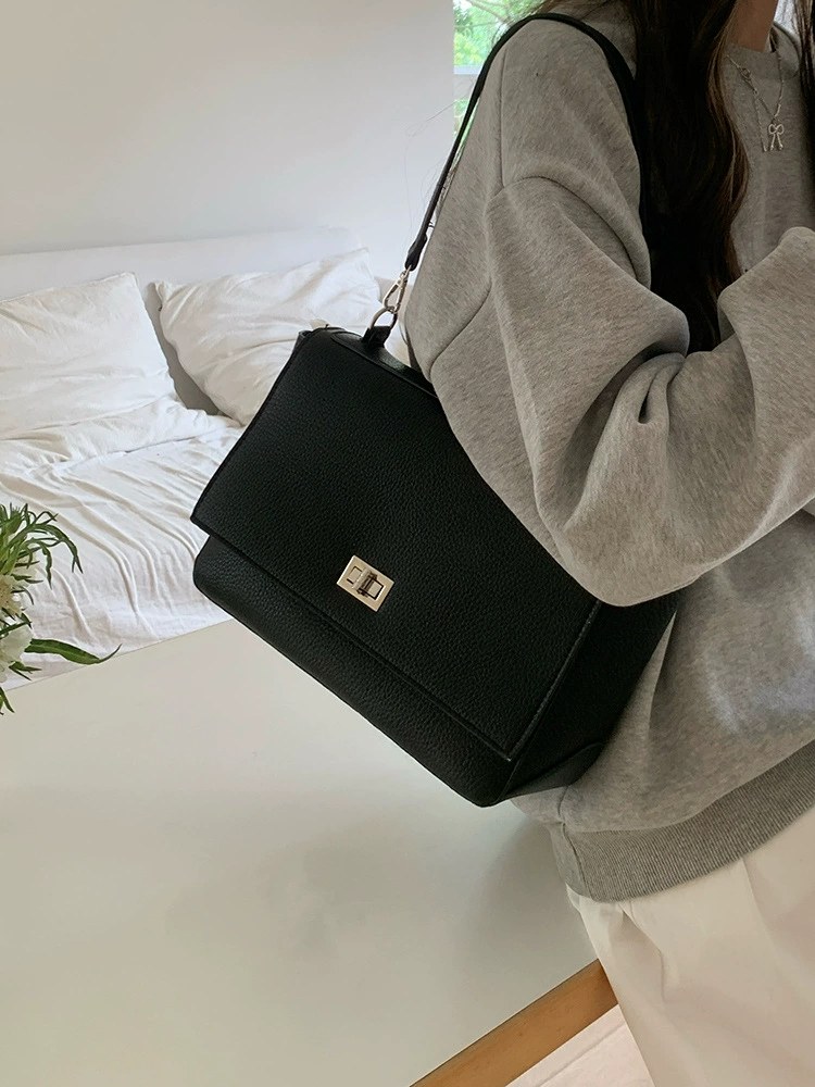 PU Leather Shoulder Bag for wholesale OEM — YANYAN Bags Guangzhou handbag factory