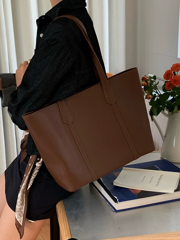 PU Leather Shoulder Bag for wholesale OEM — YANYAN Bags Guangzhou handbag factory
