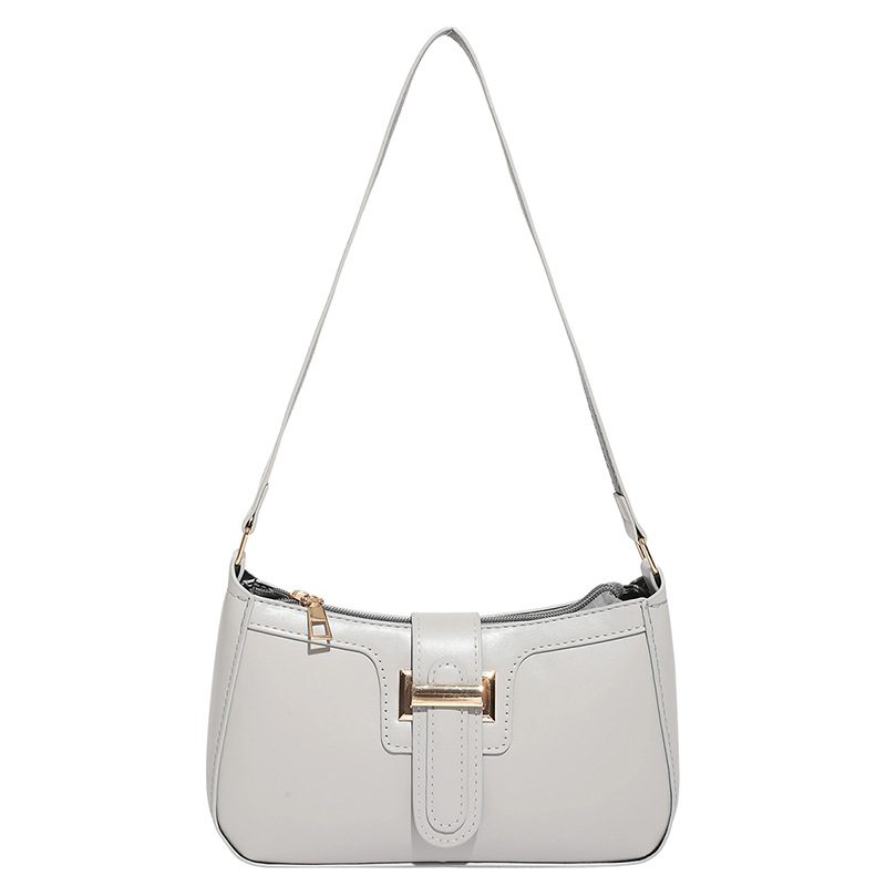 Bolsa de Ombro Crescente Minimalista Vintage view 11