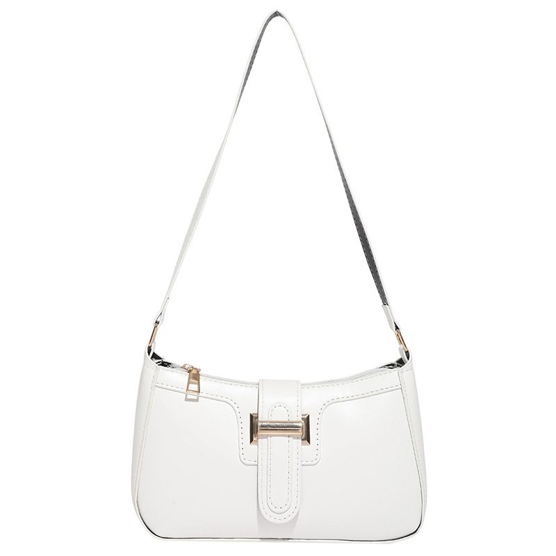 Bolsa de Ombro Crescente Minimalista Vintage view 7