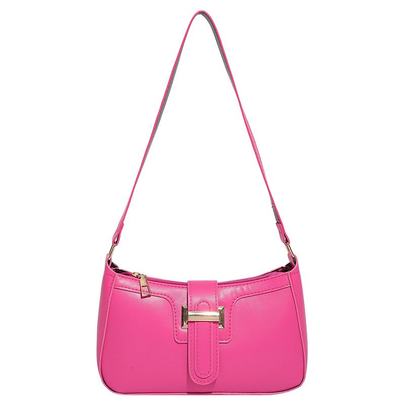 Bolsa de Ombro Crescente Minimalista Vintage view 8