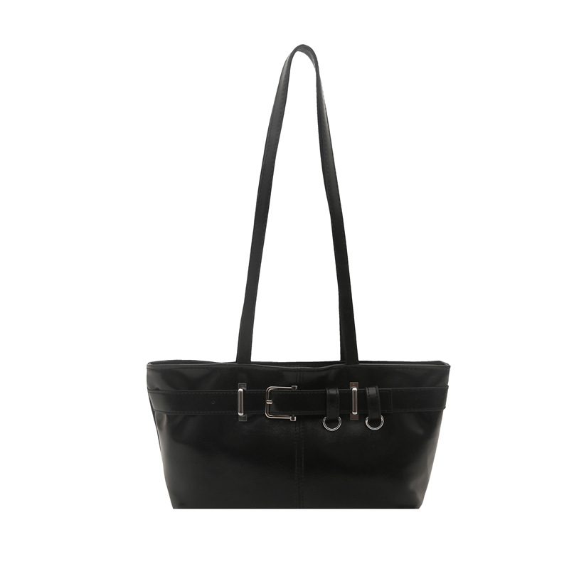 Minimalist Belted Light Luxury Shoulder Bag view 8