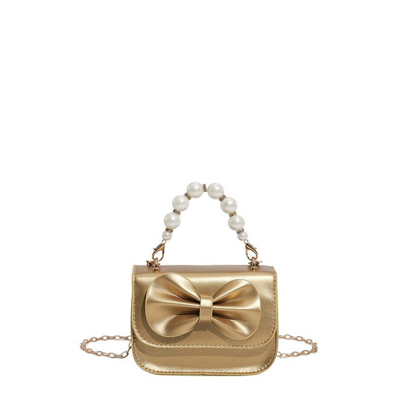 Pearl Chain Bow Shoulder Bag view 10