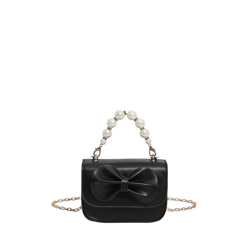 Pearl Chain Bow Shoulder Bag view 6