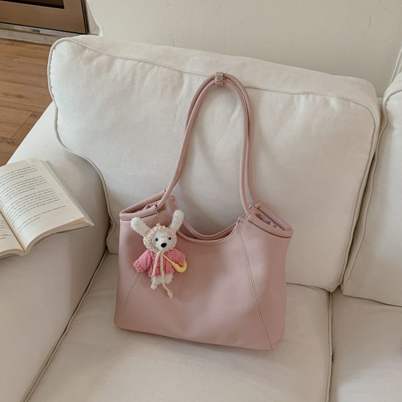 Vintage Minimalist Shoulder Bag view 4