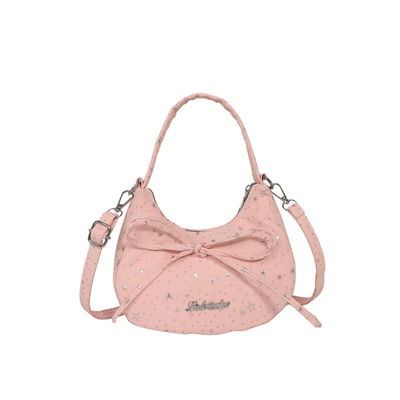 Minimalist Crescent Shoulder Bag view 7