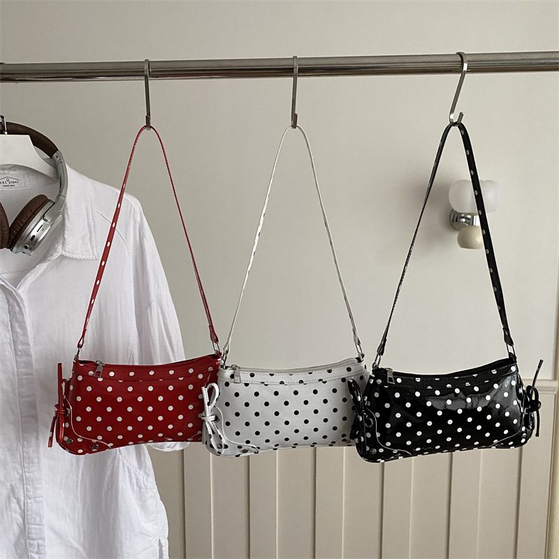Polka Dot Shoulder Bag