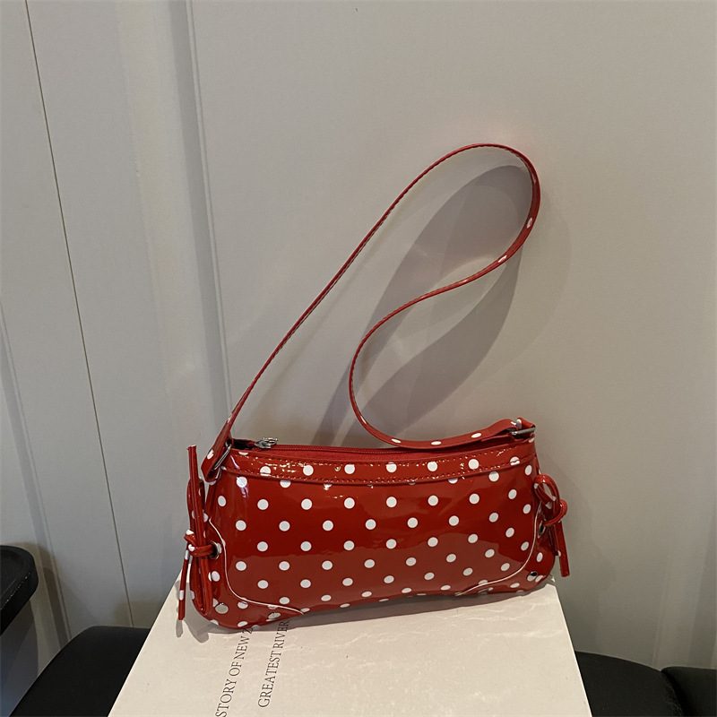 Polka Dot Shoulder Bag view 4