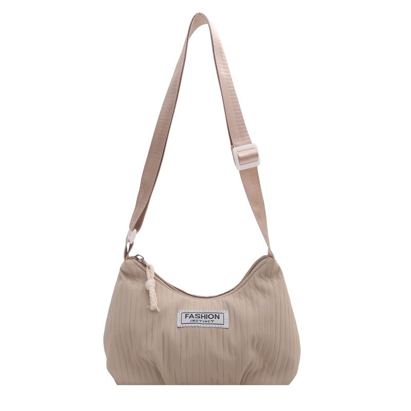 Minimalist Solid Color Shoulder Bag view 11
