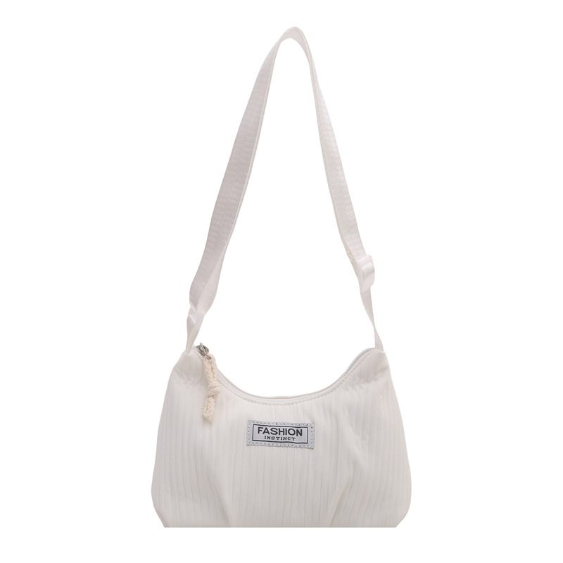 Minimalist Solid Color Shoulder Bag view 6