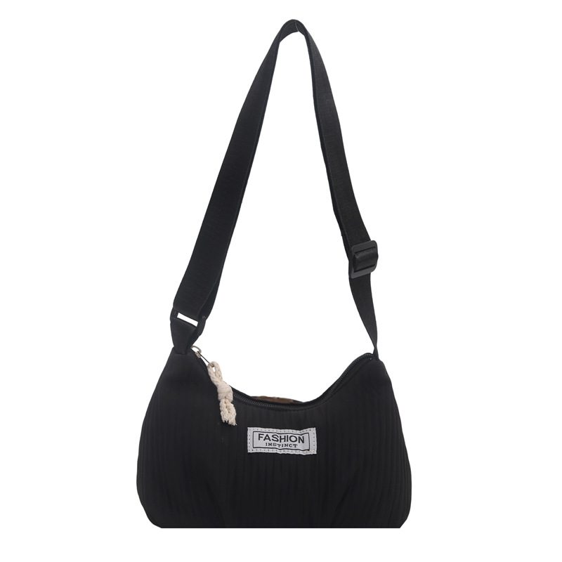 Minimalist Solid Color Shoulder Bag view 9