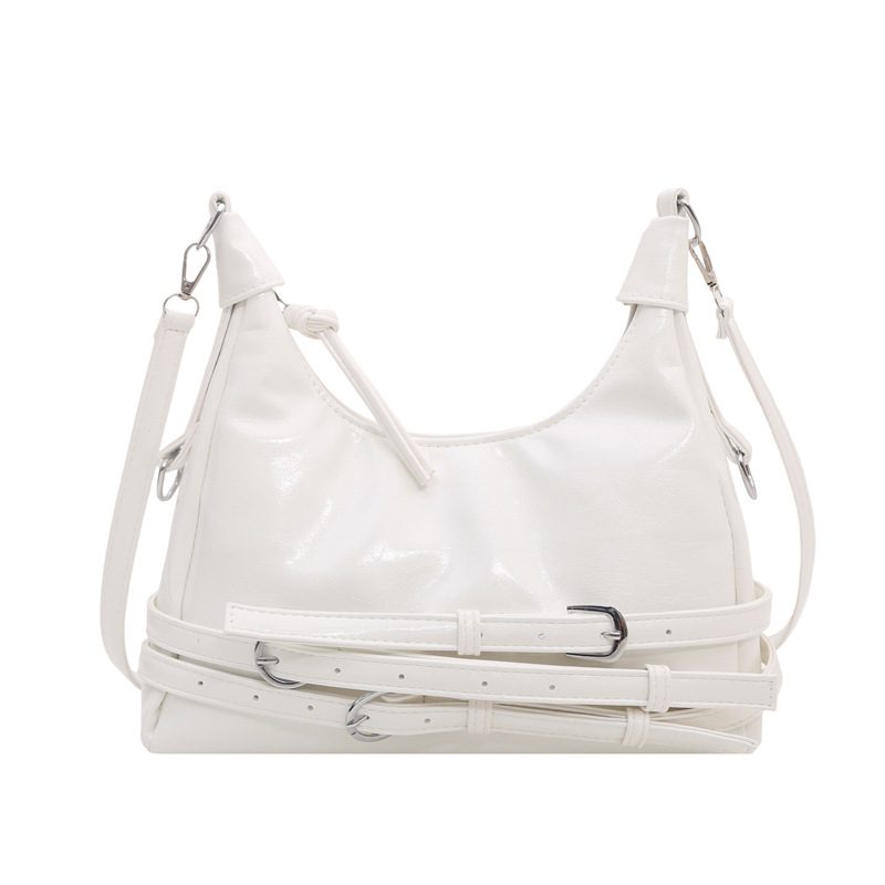Vintage Moto Studded Shoulder Bag view 6