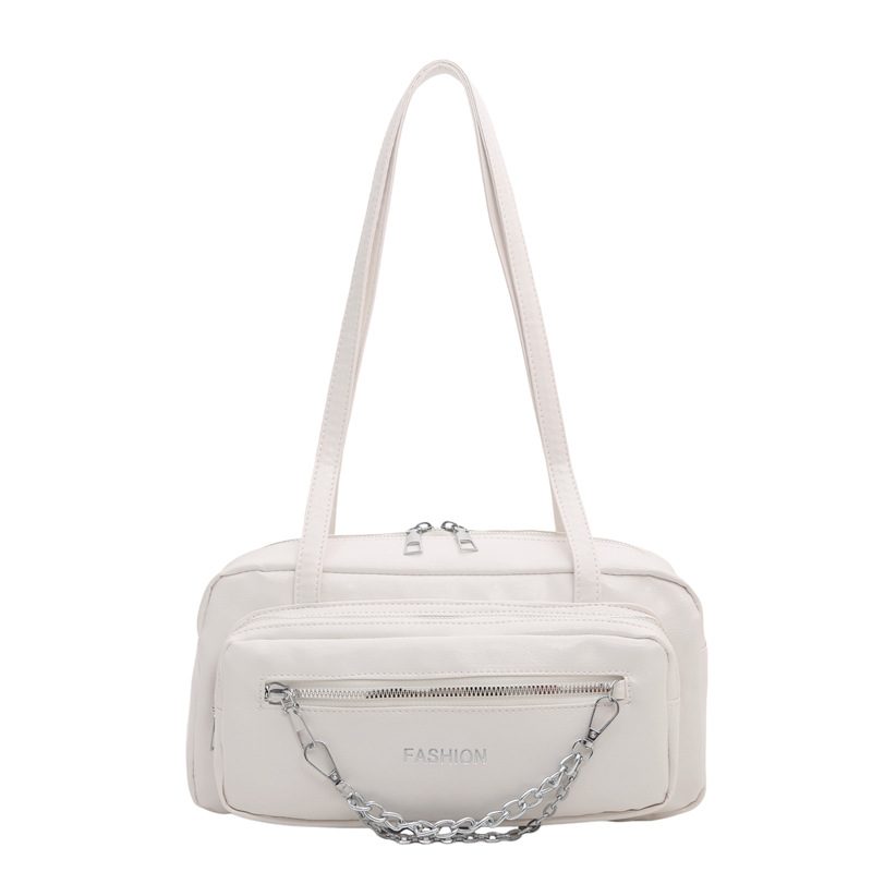 Solid Color Commuter Shoulder Bag view 6