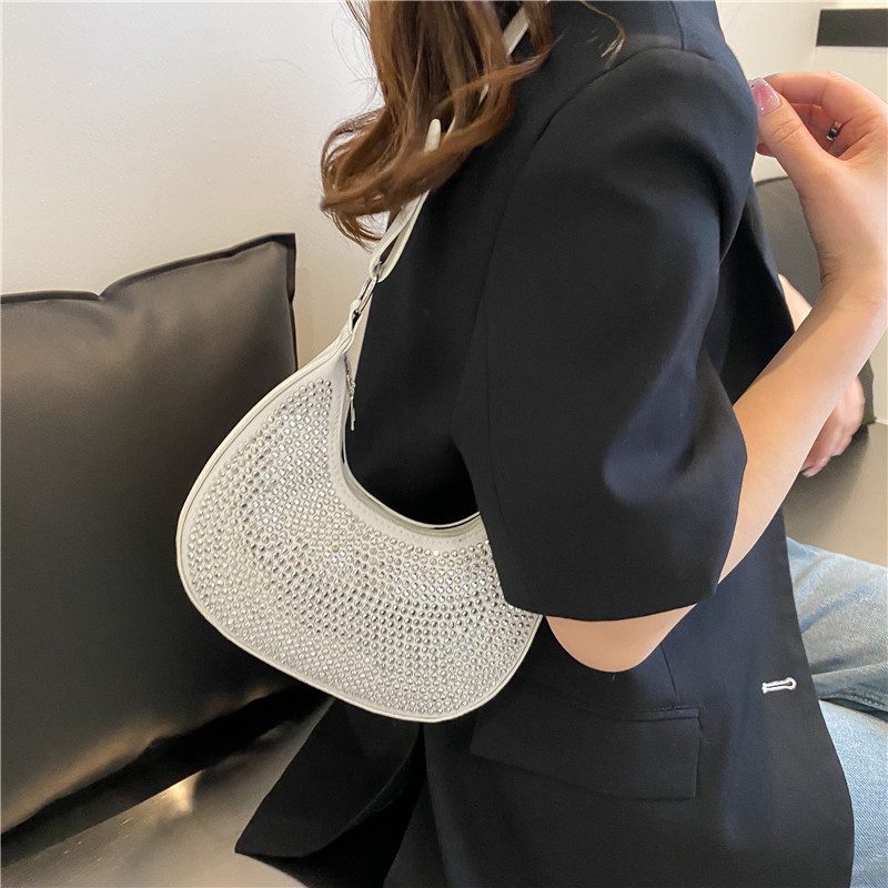 Rhinestone Chain Shoulder Bag view 4