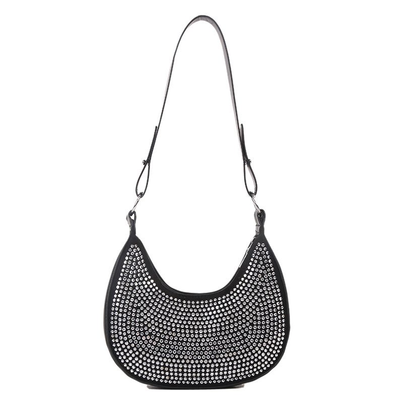 Rhinestone Chain Shoulder Bag view 9