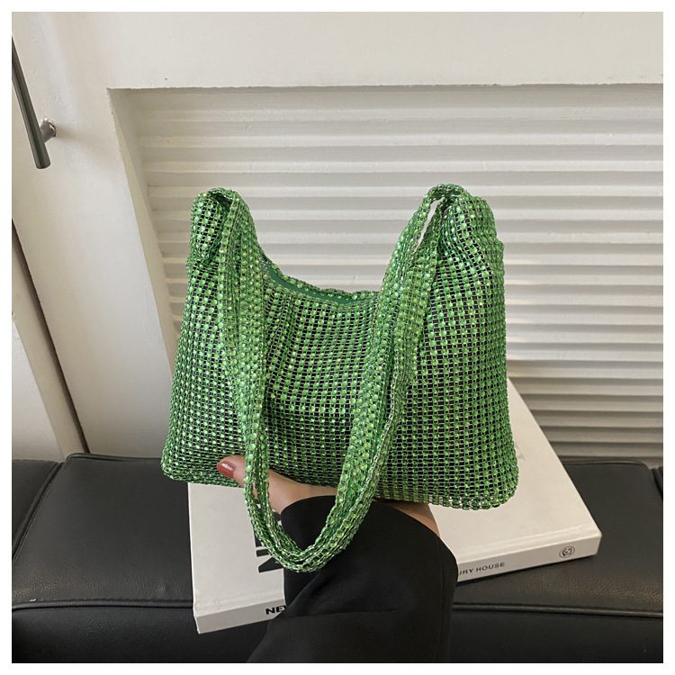 Rhinestone Embellished Shoulder Bag view 10
