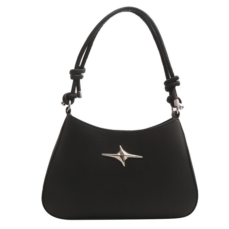 Solid Color Casual Shoulder Bag view 5
