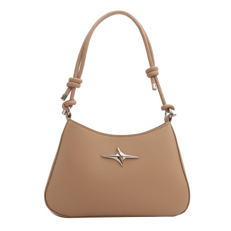 Solid Color Casual Shoulder Bag view 8