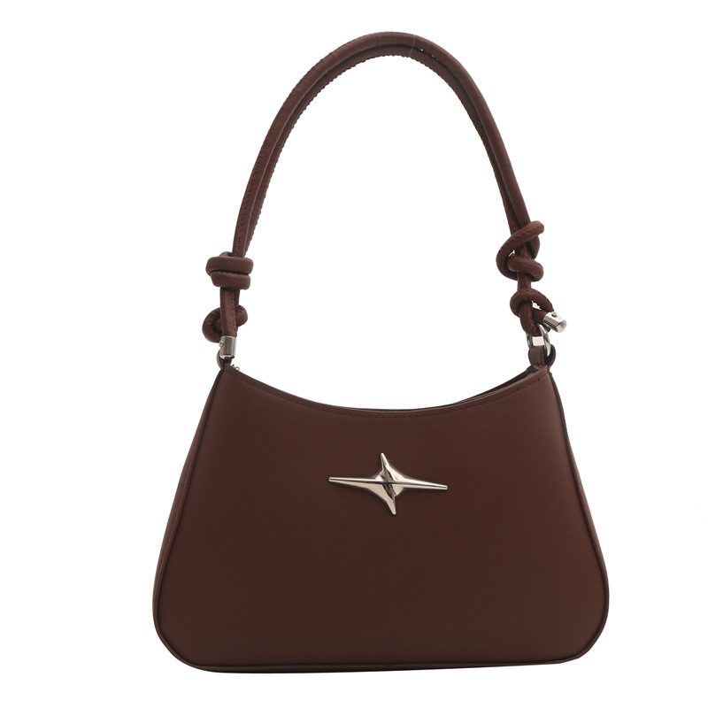 Solid Color Casual Shoulder Bag view 9