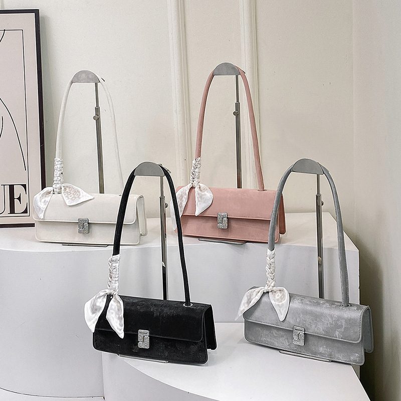Minimalist Baguette Shoulder Bag
