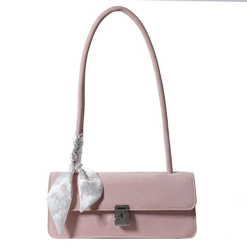 Minimalist Baguette Shoulder Bag view 7