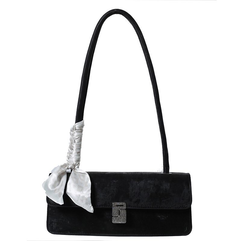 Minimalist Baguette Shoulder Bag view 8
