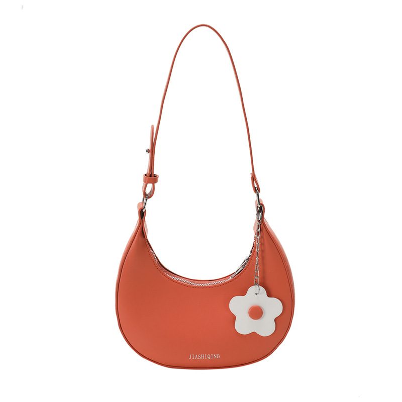 Candy Color Half Moon Shoulder Bag view 10