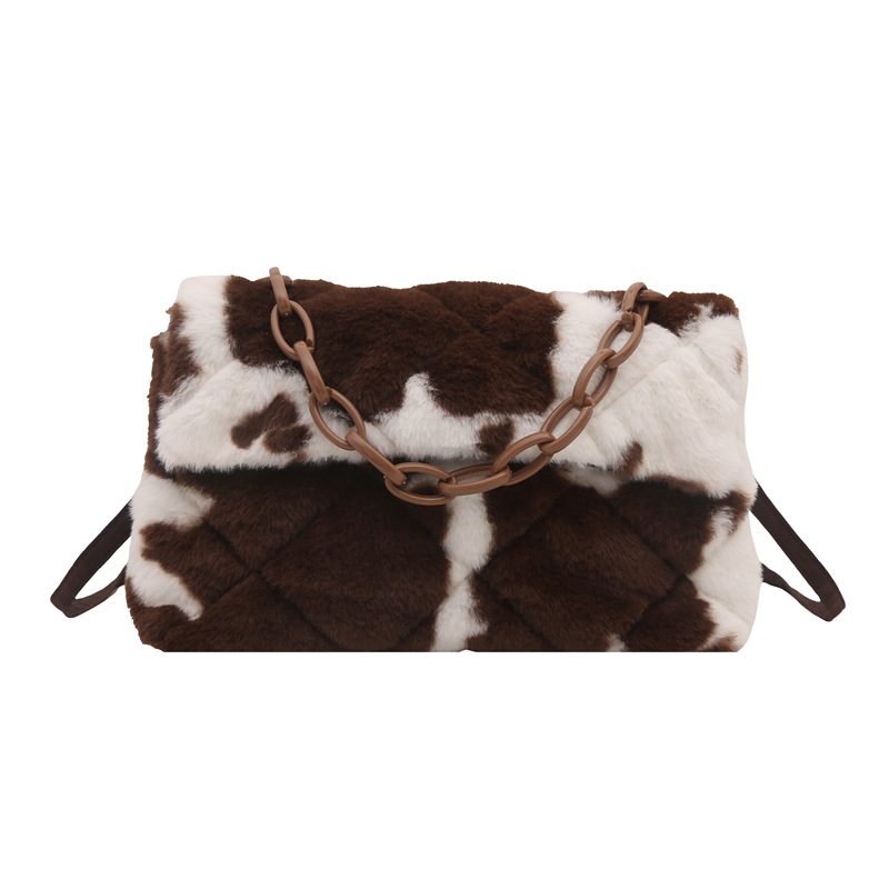 Soft Fuzzy Plush Shoulder Bag view 7