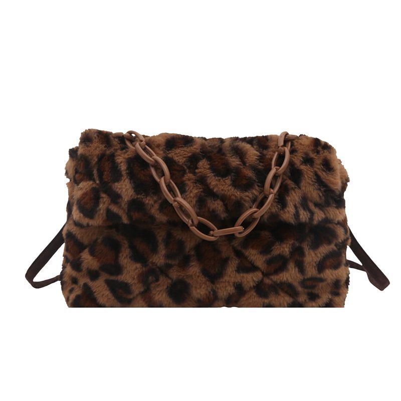 Soft Fuzzy Plush Shoulder Bag view 8