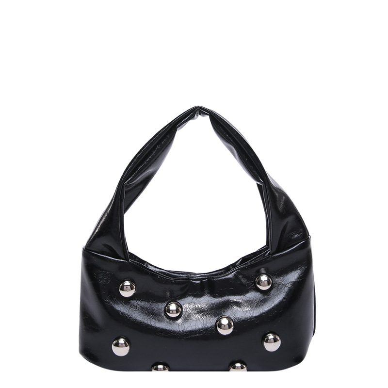 Bolsa de Ombro Esférica com Tachas view 6