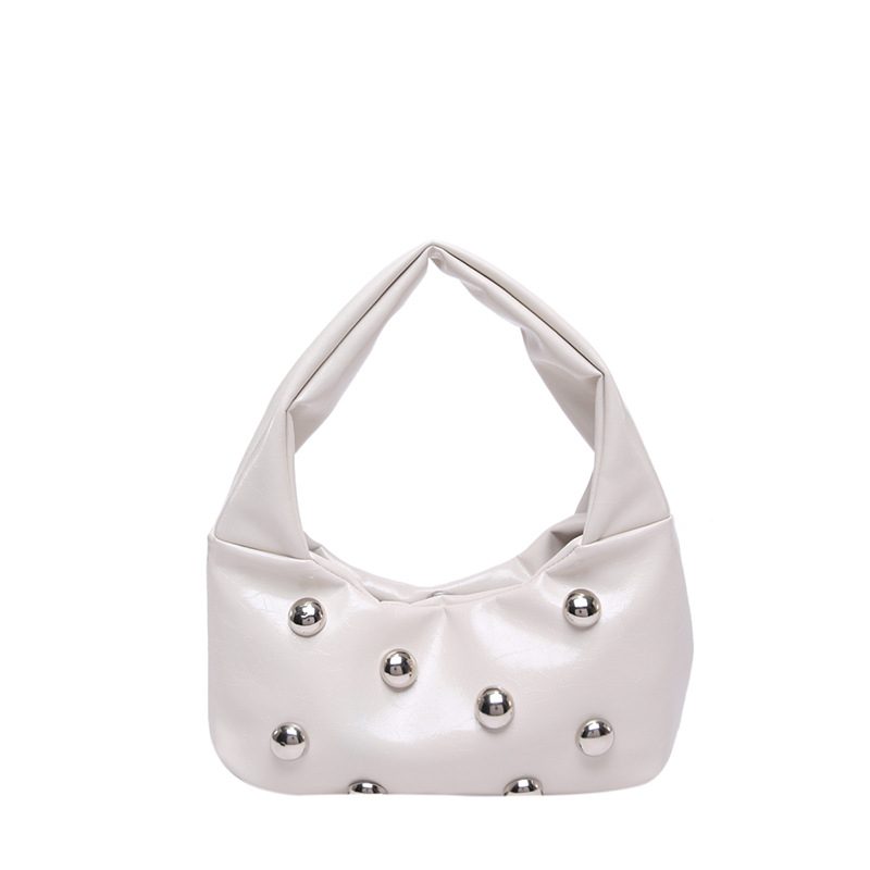 Bolsa de Ombro Esférica com Tachas view 7