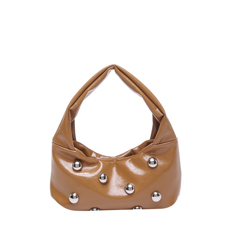 Bolsa de Ombro Esférica com Tachas view 8