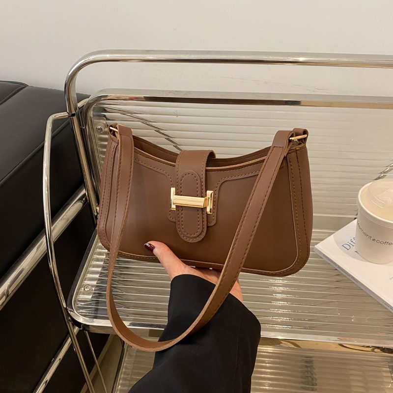 Belt Buckle Crescent Shoulder Bag view 4