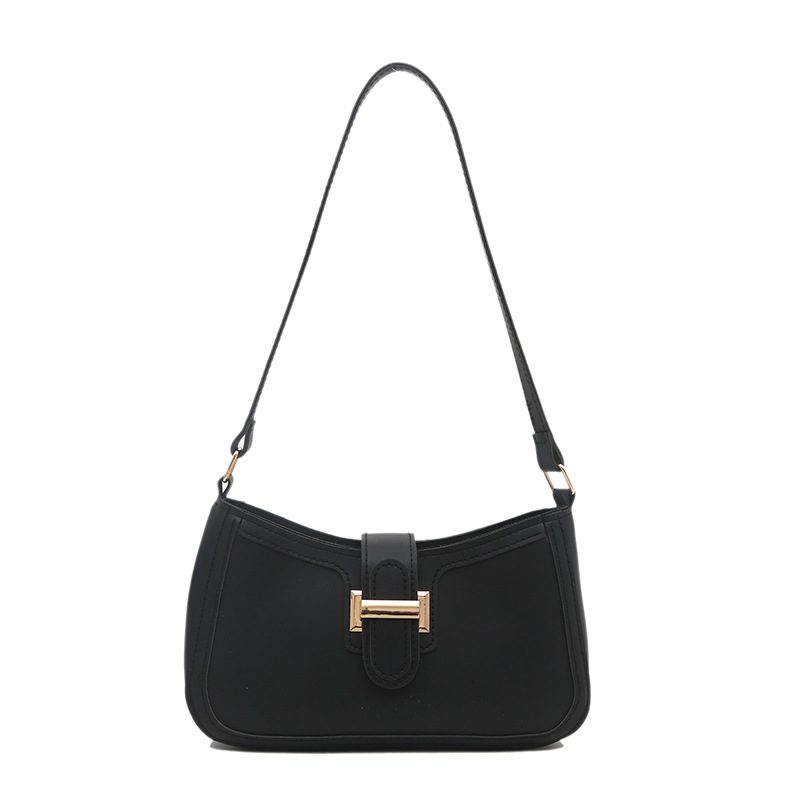 Belt Buckle Crescent Shoulder Bag view 6