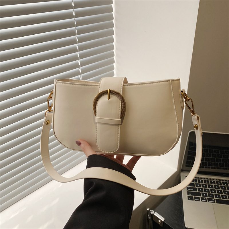 Vintage Belt Buckle Shoulder Bag view 3