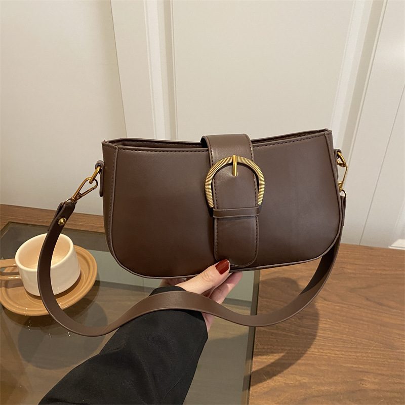 Vintage Belt Buckle Shoulder Bag view 4