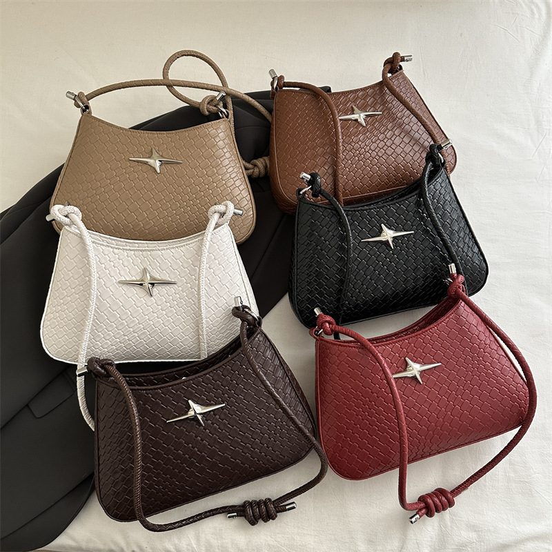 Vintage Woven Mini Shoulder Bag