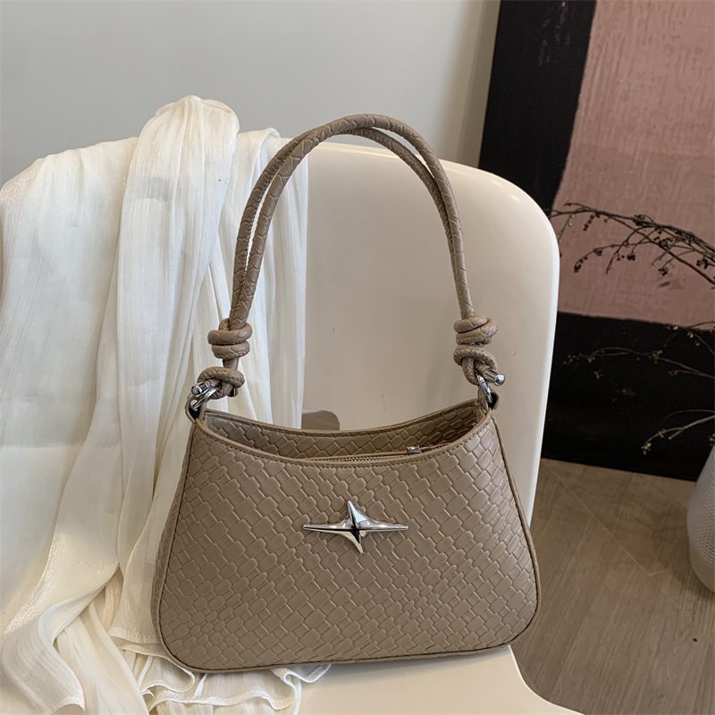 Vintage Woven Mini Shoulder Bag view 3