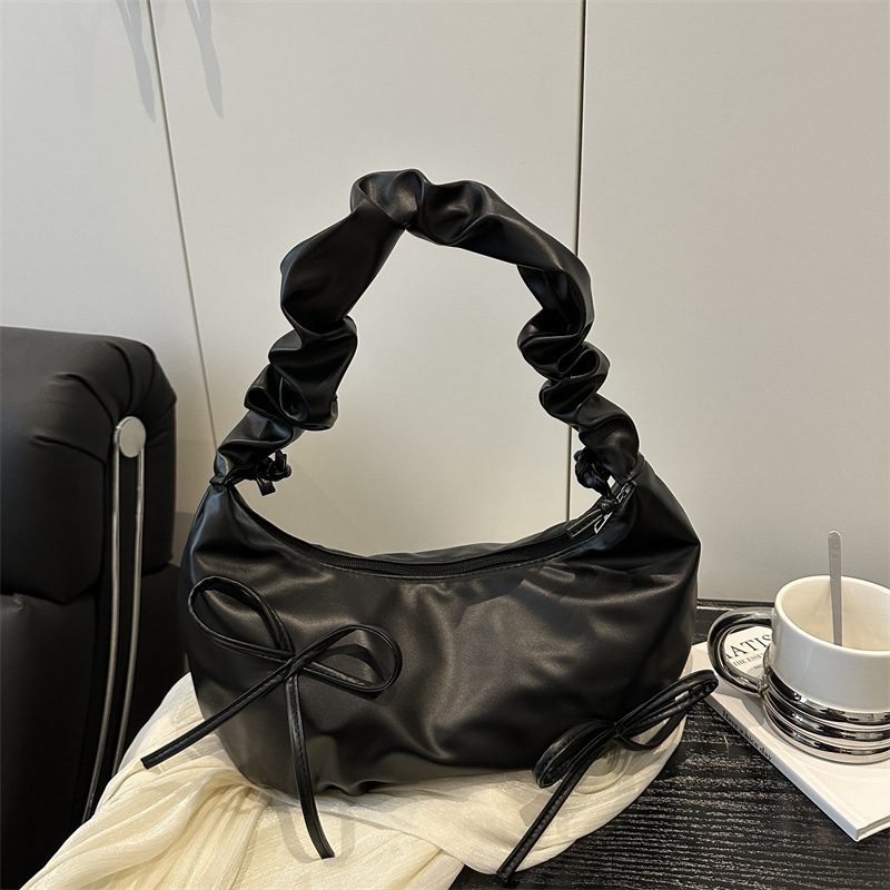 Bolsa de Ombro Nuvem com Laço e Franzido view 3