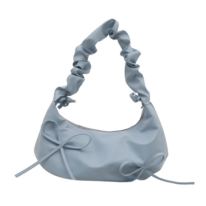 Bolsa de Ombro Nuvem com Laço e Franzido view 5