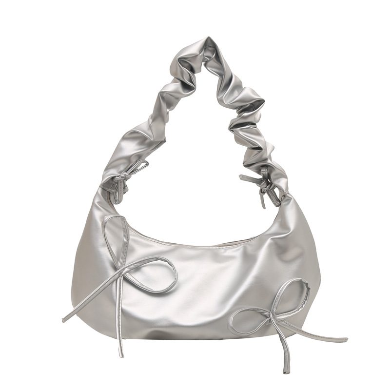 Bolsa de Ombro Nuvem com Laço e Franzido view 7