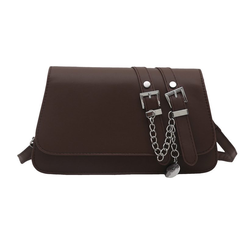 Belted Minimalist Shoulder Bag view 5