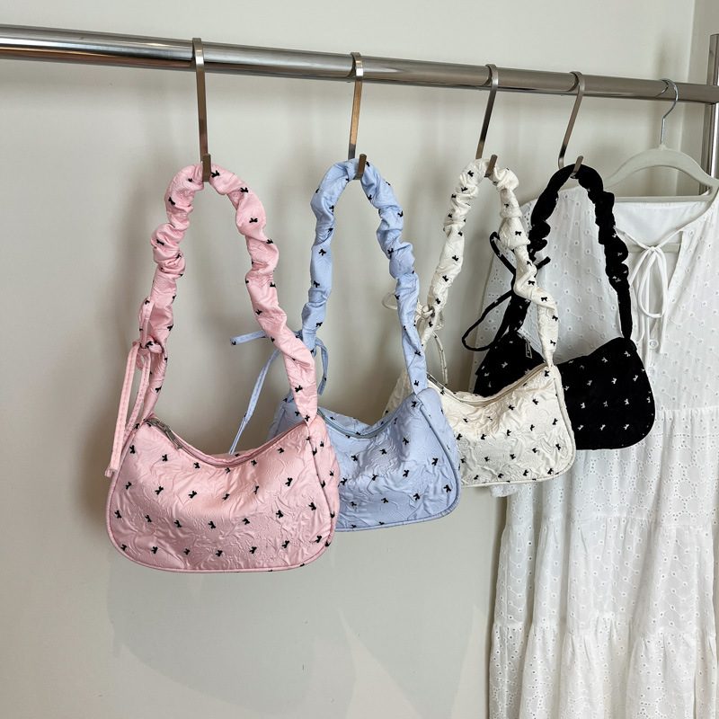 Ballet Bow Shoulder Crossbody Bag