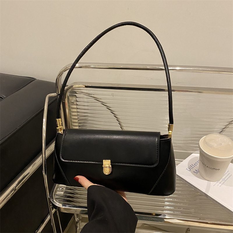 French Vintage Baguette Shoulder Bag view 4