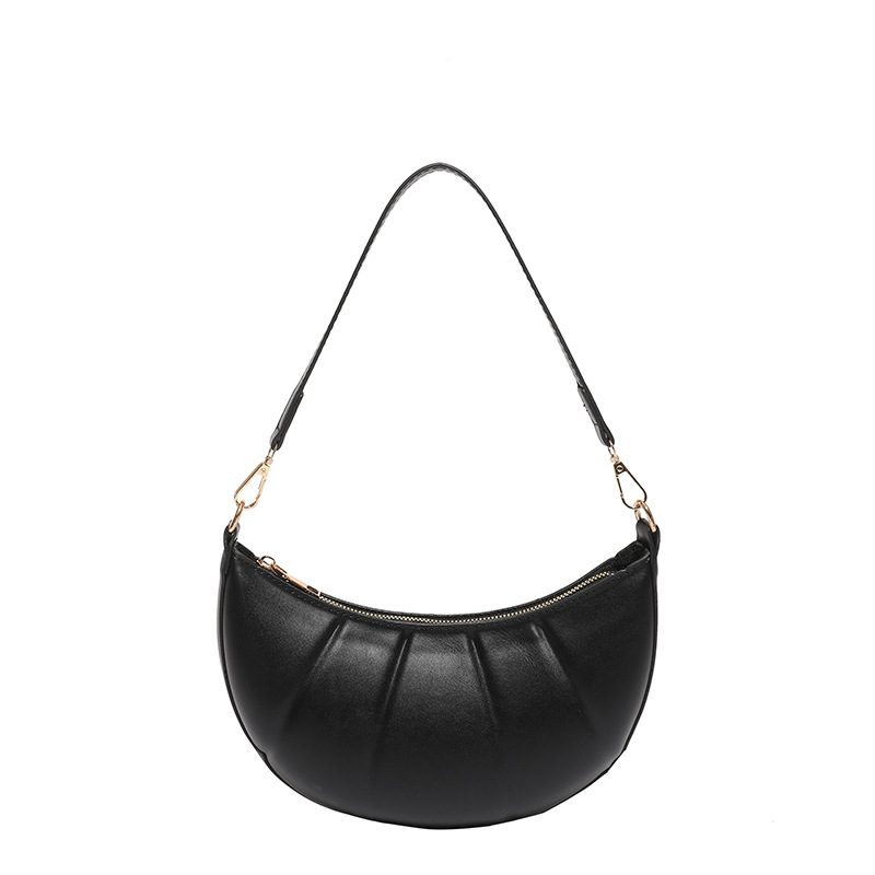Bolsa de Ombro Elegante com Corrente e Formato de Lua view 6